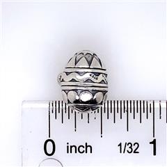 James Avery Easter Egg Sterling Silver Charm